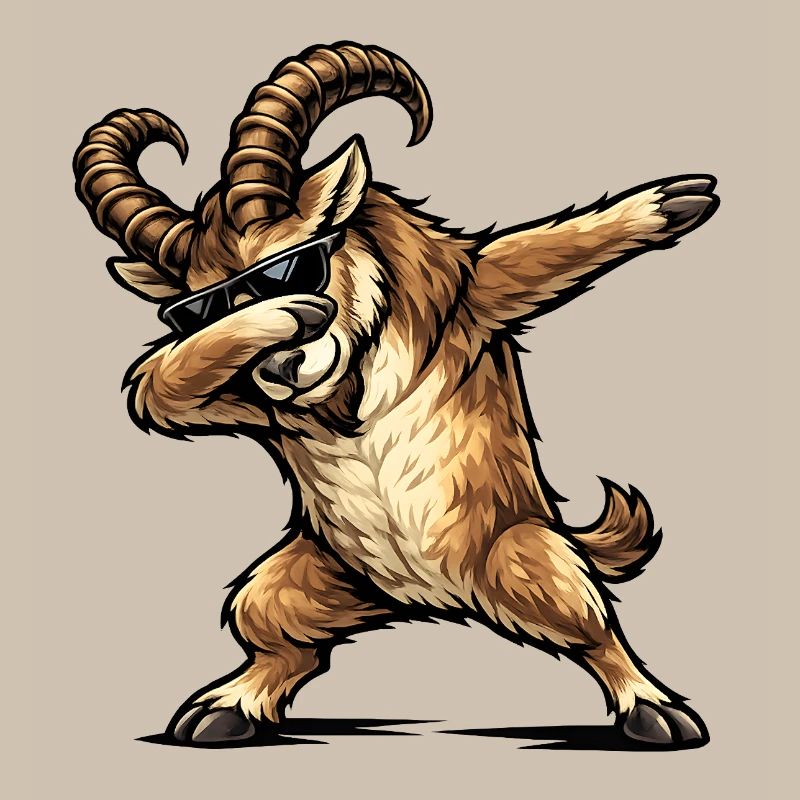 Dabbing Capricorn