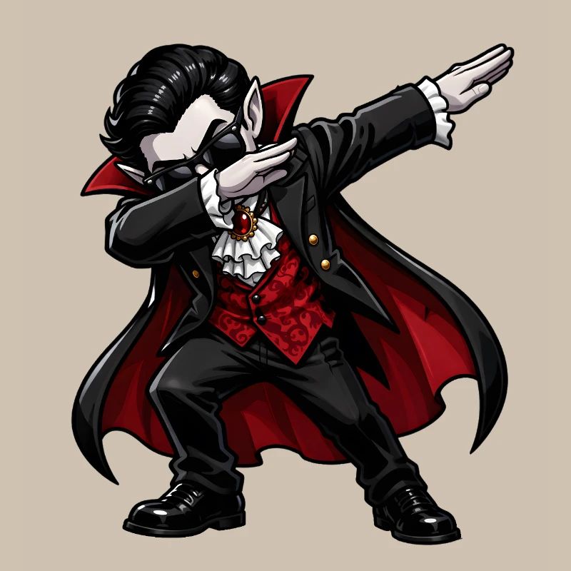 Dabbing Vampir