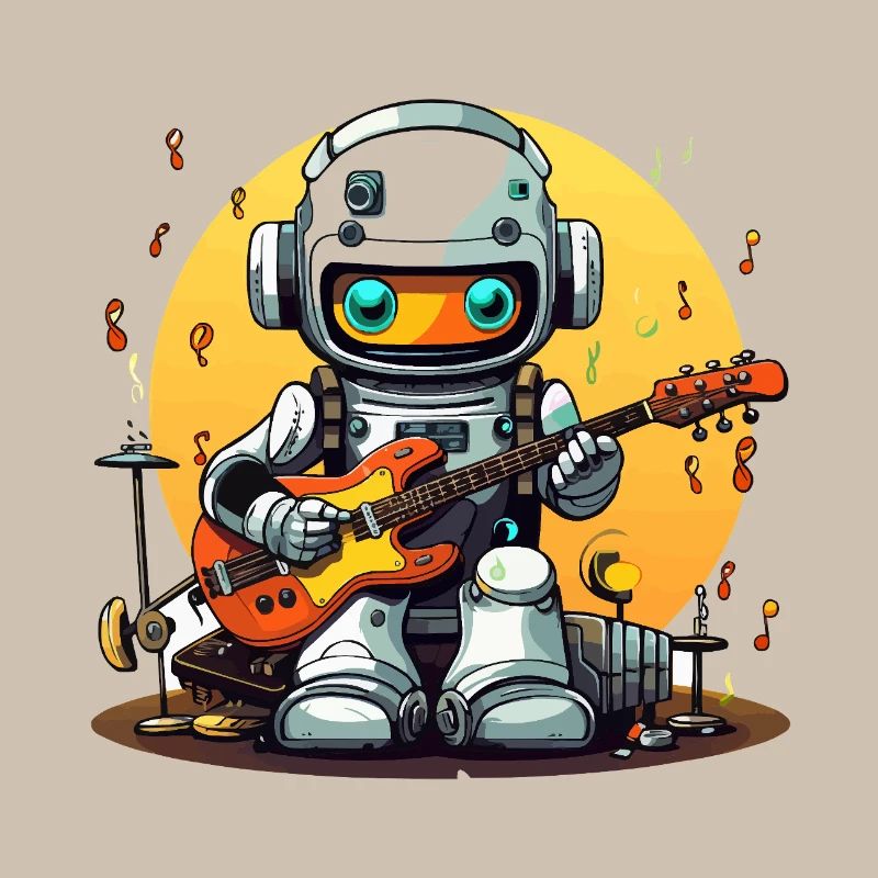 Cosmic Robot Guitarist