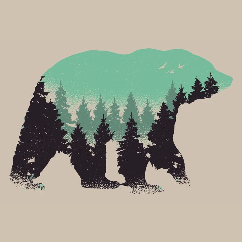 Bear Forest Nature