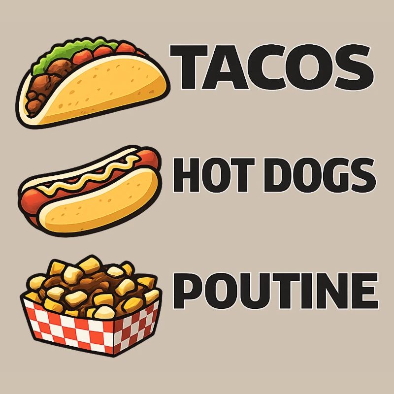 Tacos Hot Dog Poutine