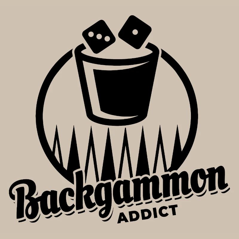Backgammon Addict | Brettspiel | Geschenk