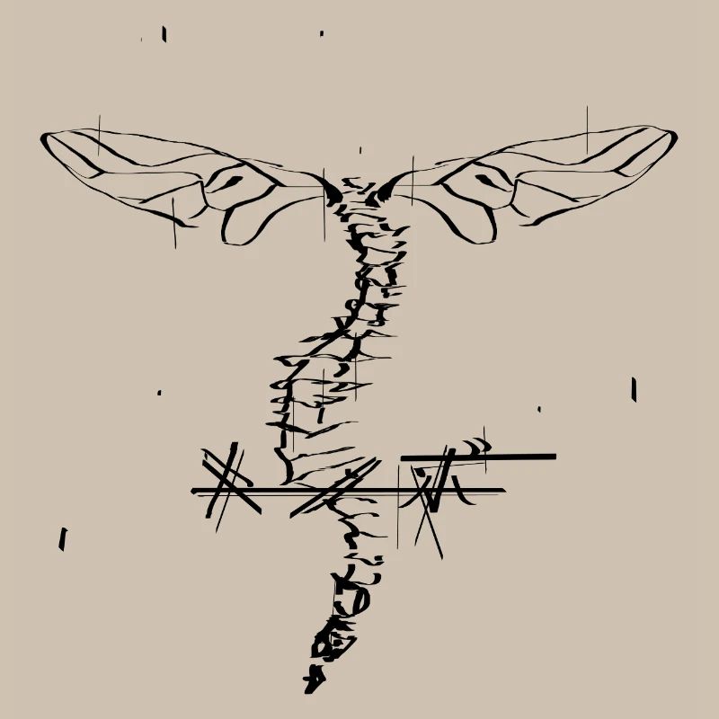 Bone dragonfly