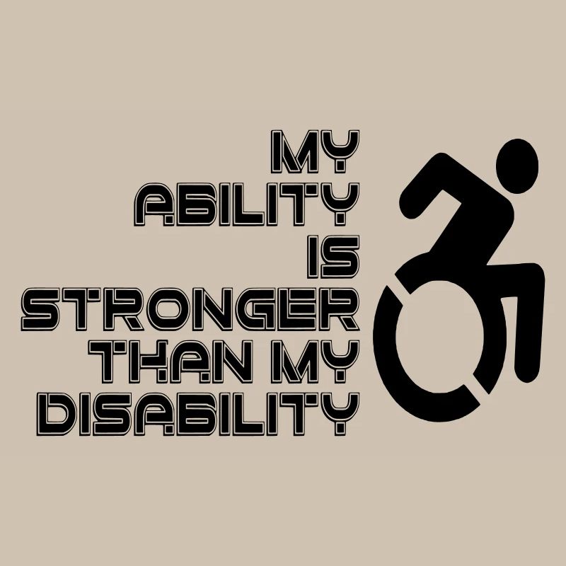 Ma volonté est plus forte que mon fauteuil roulant / handicap*