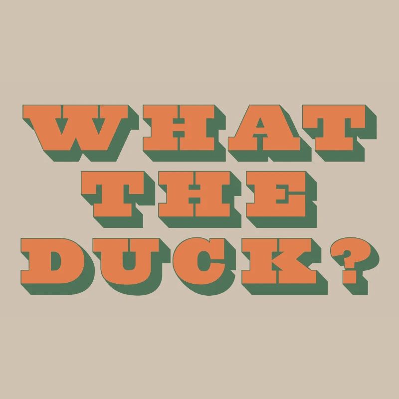 Qu’est-ce que c’est que le canard ?!