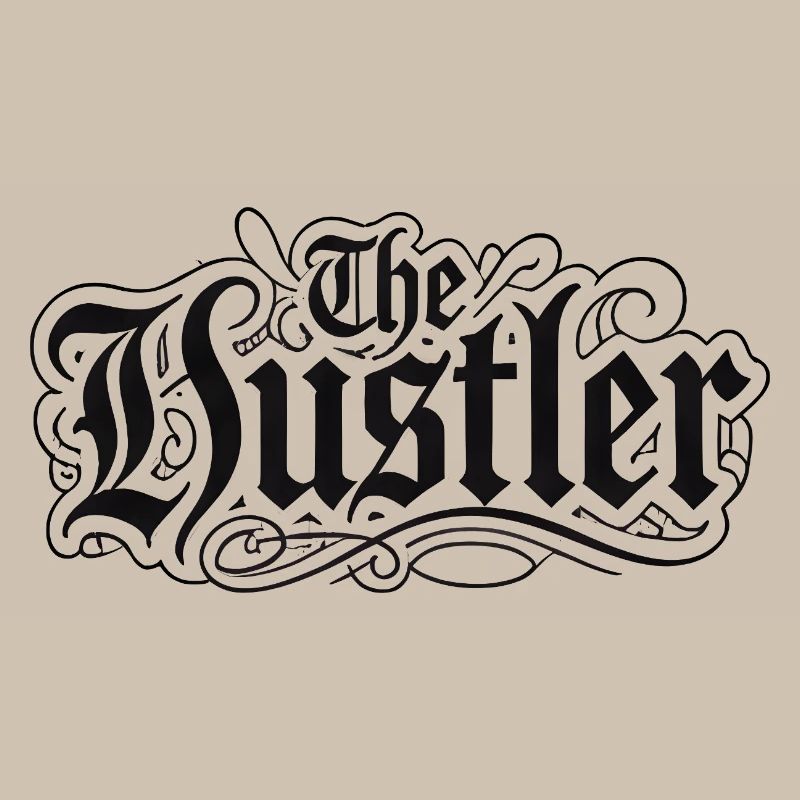 The Hustler Gothic Script