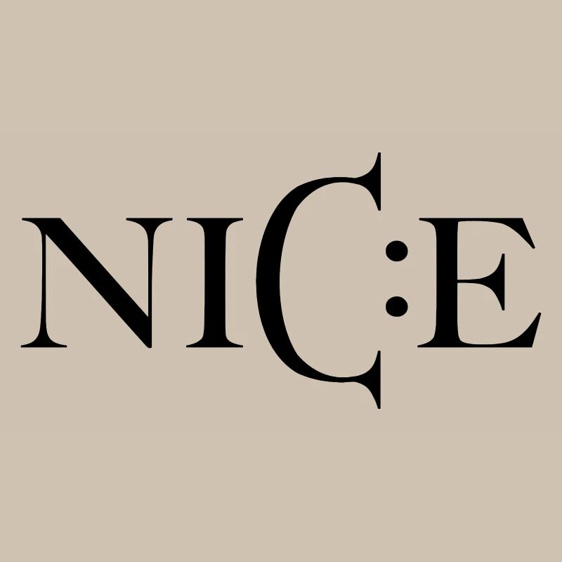 Nice – Minimal Smiley Greeting