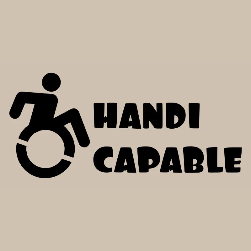 Rollstuhlkompetenz, Behindertenhumor #