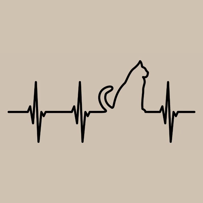 Katzen Kardiogramm