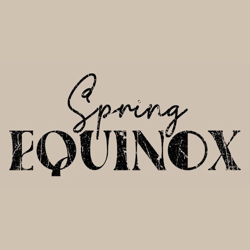 Spring Equinox March Equinox Happy Easter