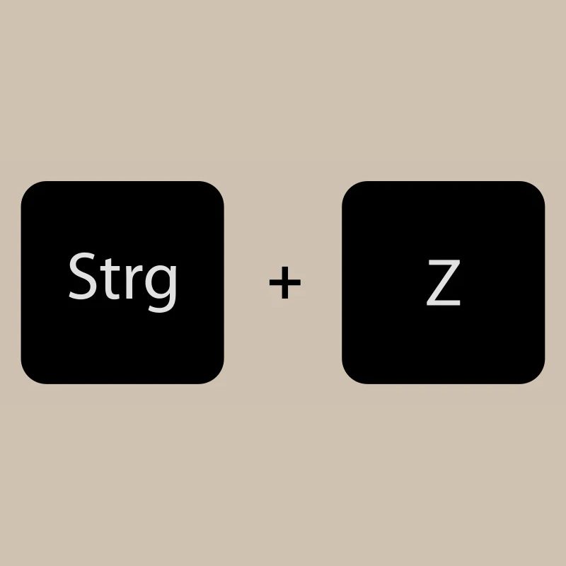 Shortcut Ctrl and Z