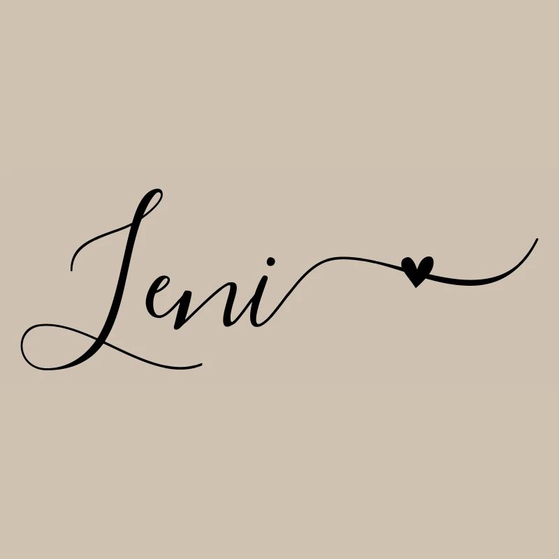 Leni Name First Name Decorative