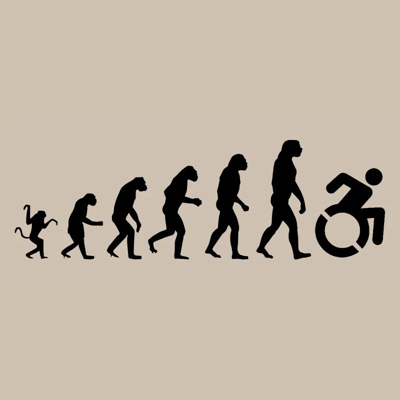 Evolution des Rollstuhls *