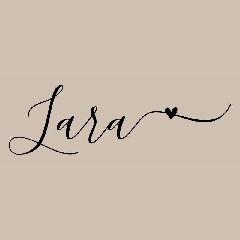 Prénom Lara Décoratif