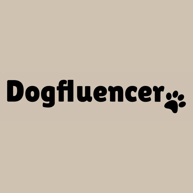 Dogfluencer influencer design gift