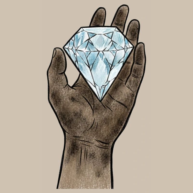 Minimalist Handmade Diamond