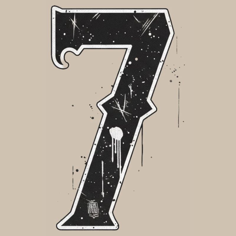 Galactic Number Seven Design