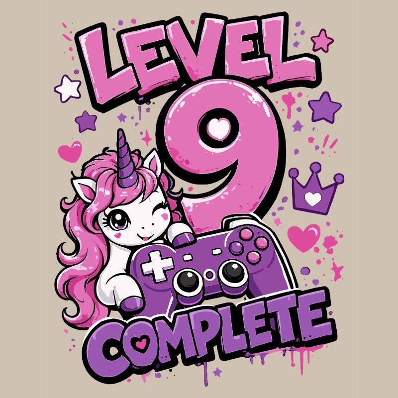 Level 9 Complete Einhorn Controller Mädchen 