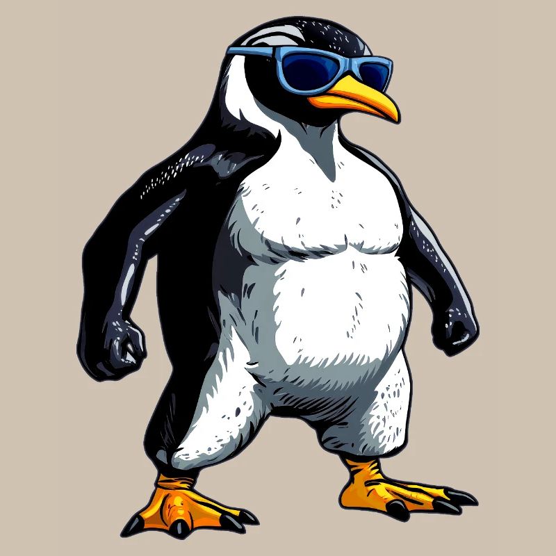 Penguin Bodybuilder