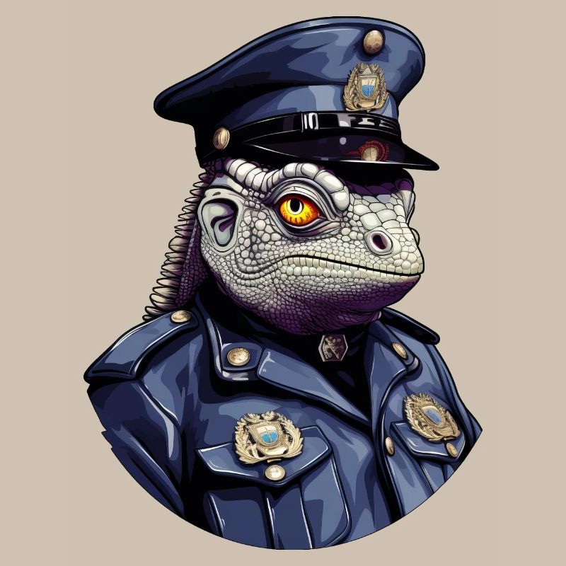 Chamäleon Polizei