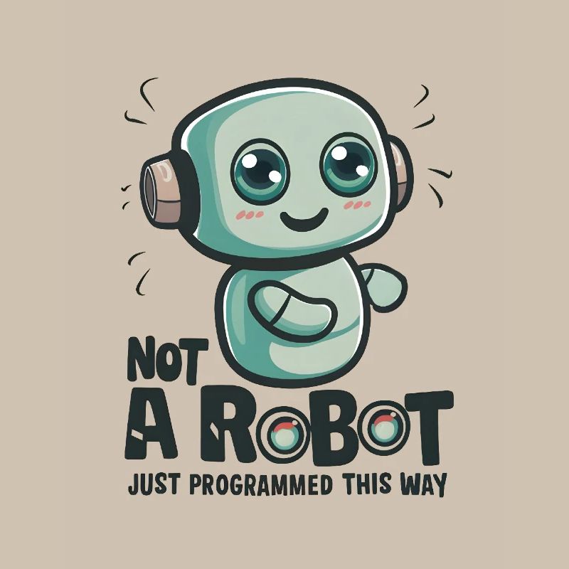 Pas un robot, juste programmé de cette façon
