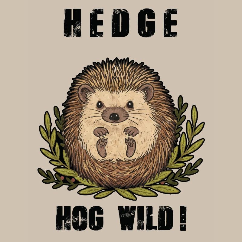 Hérisson Hedge Hog Wild Mignon