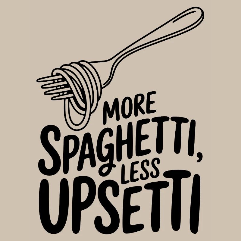Moins d’Upsetti Plus de Spaghetti