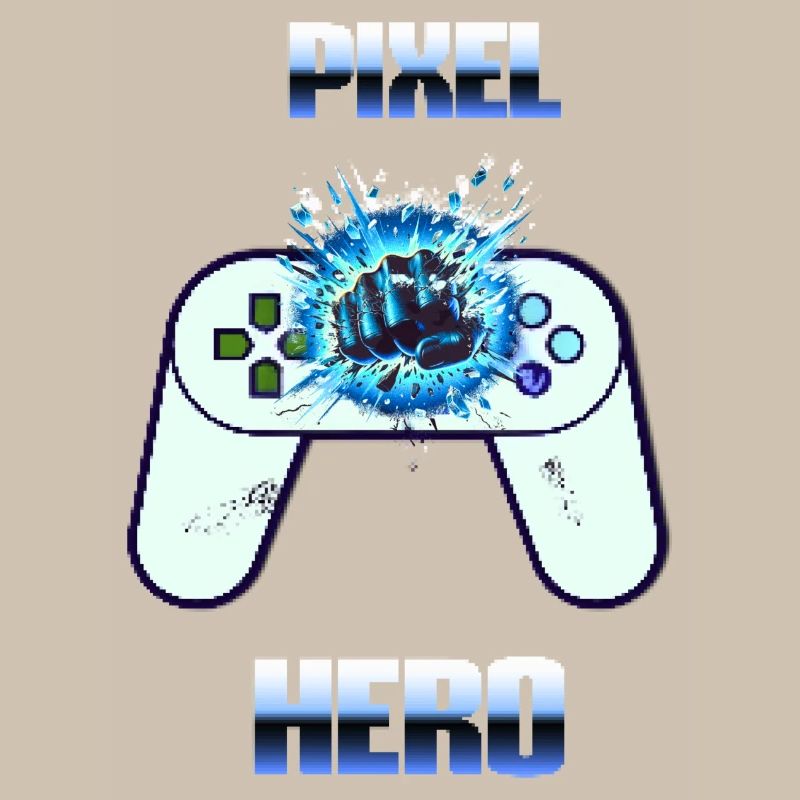 Pixel Hero - Manette de jeu rétro