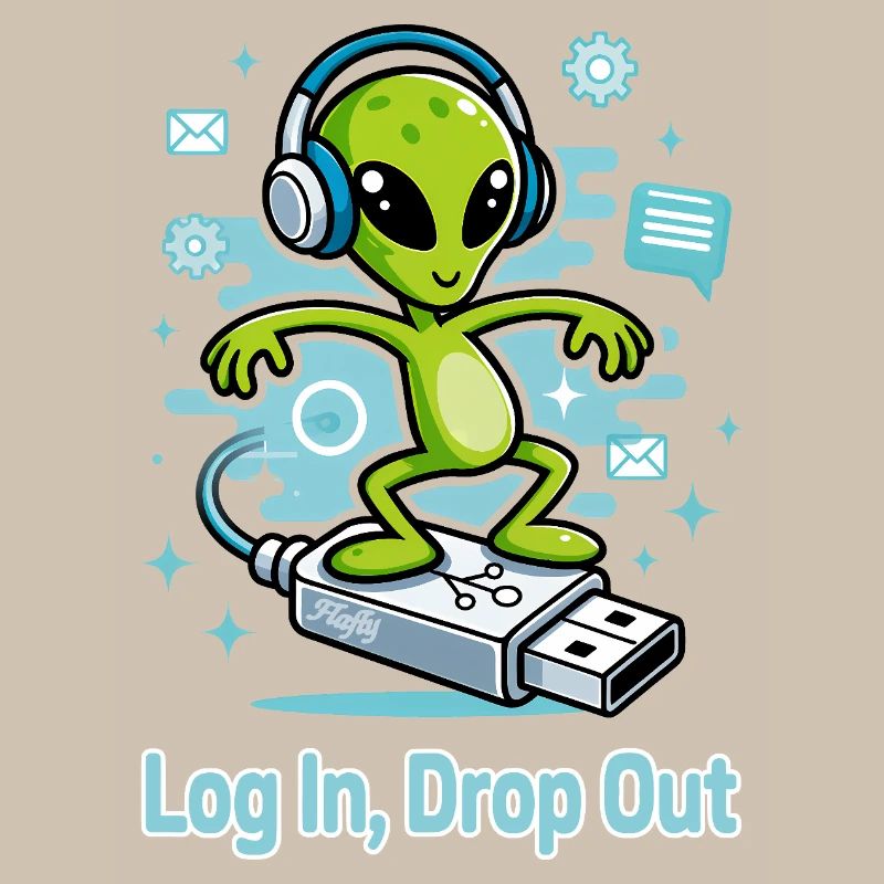 👽 Alien on the USB Surf