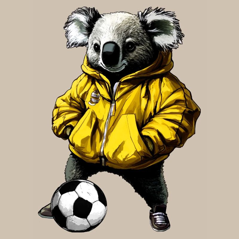 Fussball Koala