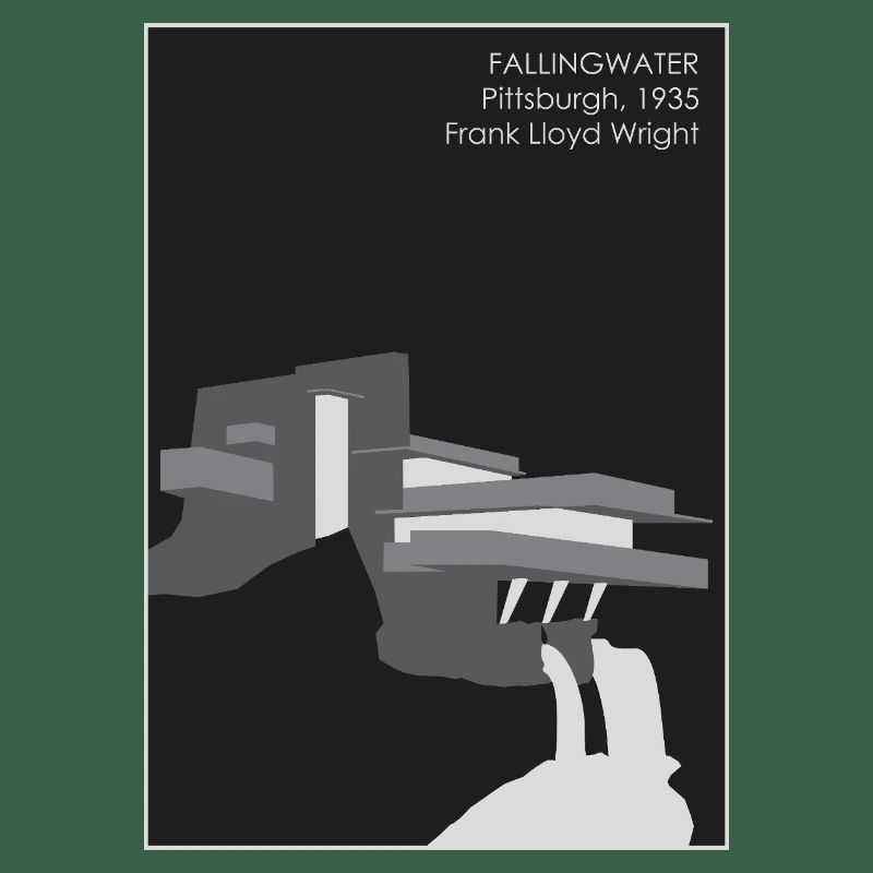Architecture moderne : Fallingwater