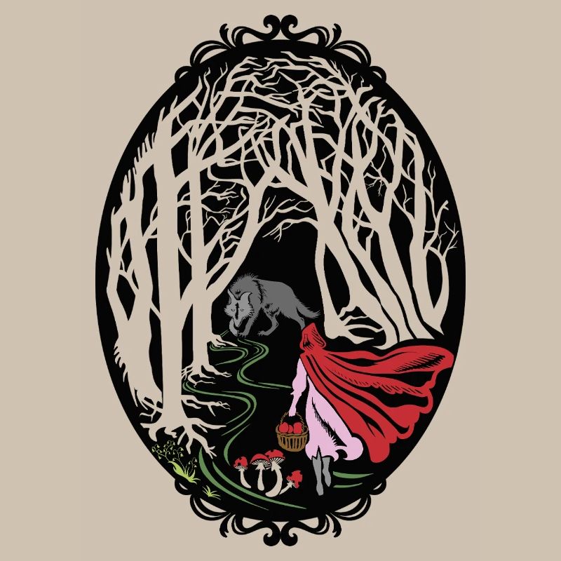 Rotkäppchen Red riding hood