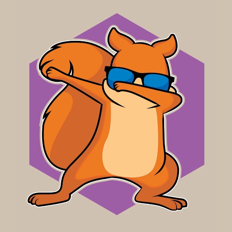 Dabbing Squirrel - Conception