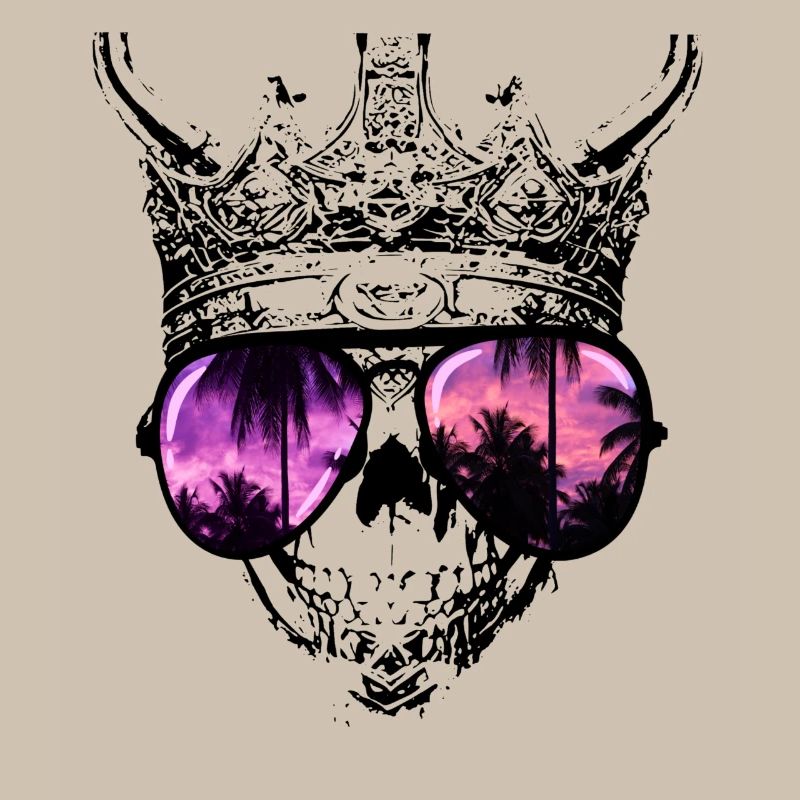 Hipster Skull King
