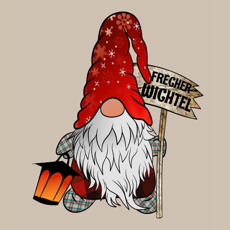 Gnome de Noël effronté Gnome