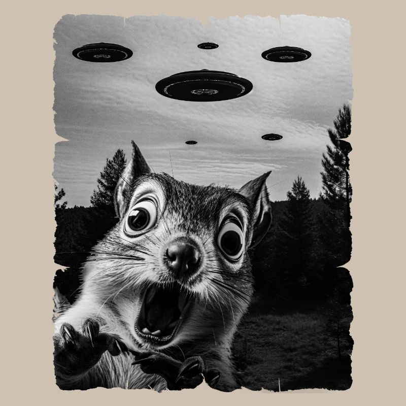 Squirrel Alien Invasion Uap Weirdcore