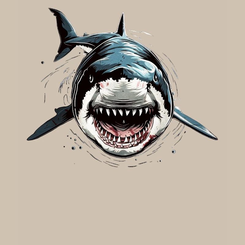 Requin Requin Requin Tigre Requin Requin Gris Grand Requin Blanc