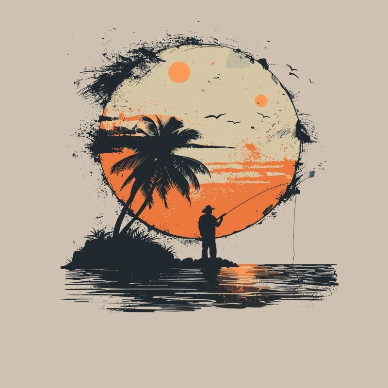 Fischen Grafik