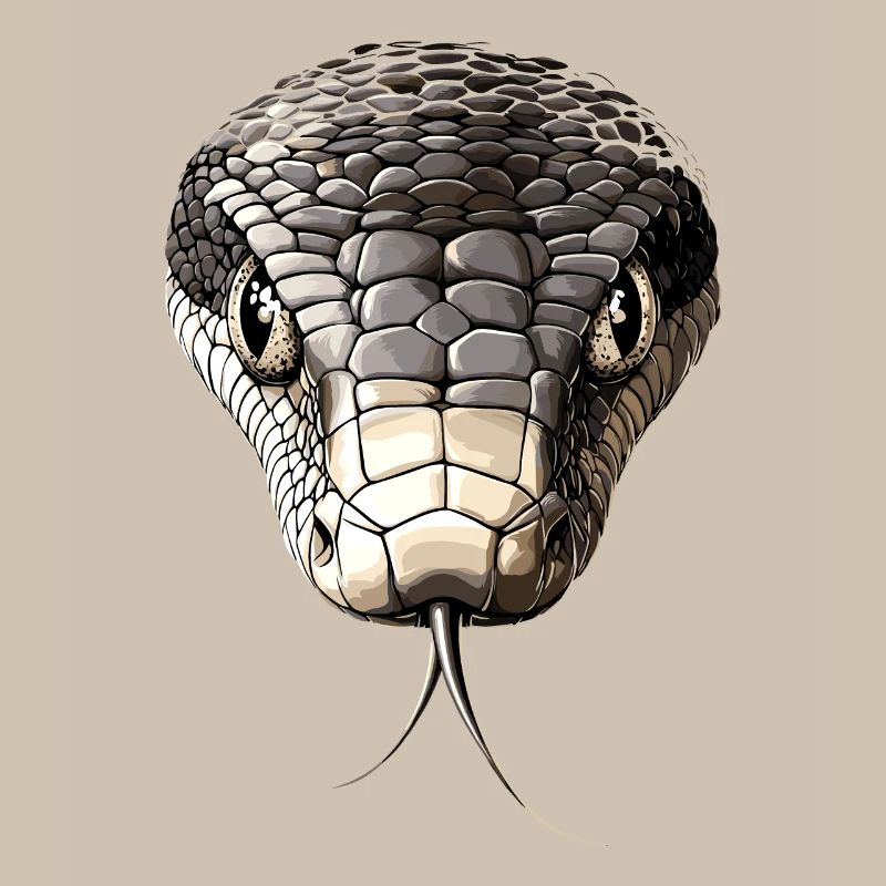 Snake Python Cobra Mamba Rattlesnake Snake