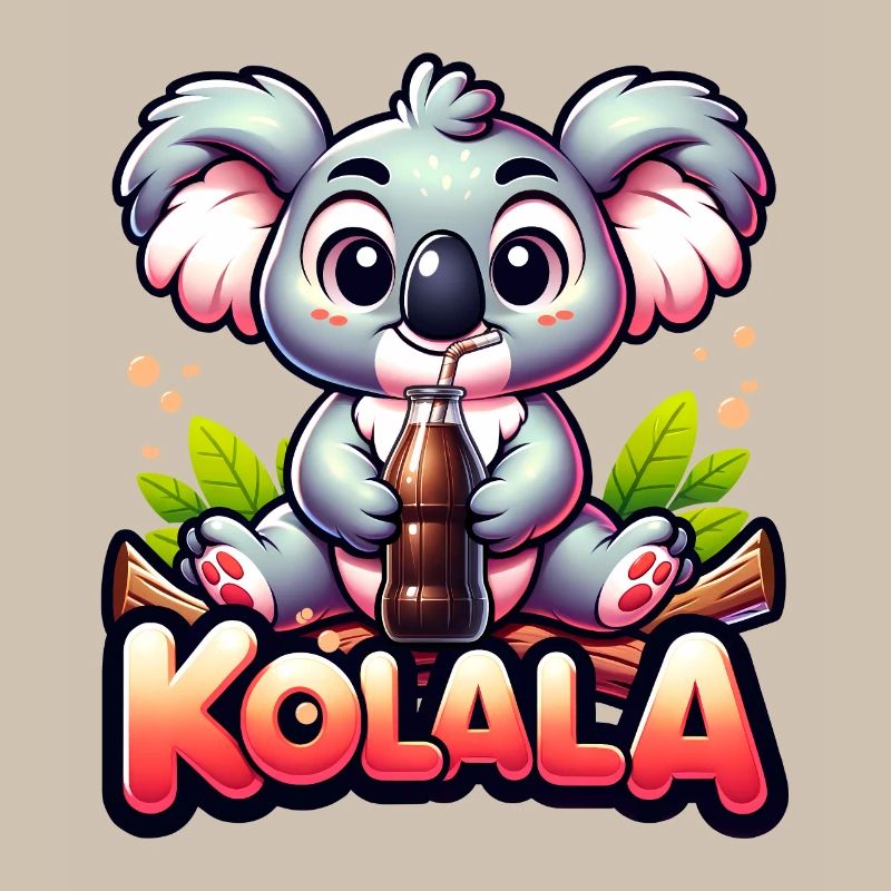Kolala - Jeu de mots Koala mignon avec