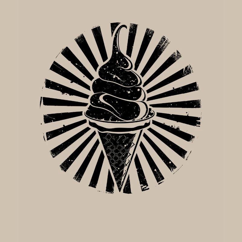 Cornet de crème glacée
