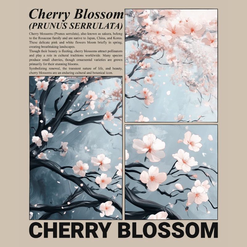 Cherry Blossom Sakura Flower Spring Nature Gift