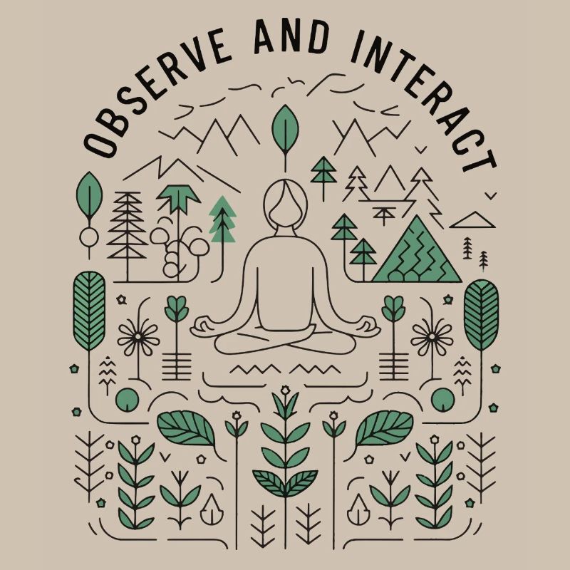 Observe and Interact - Mindful Nature Design