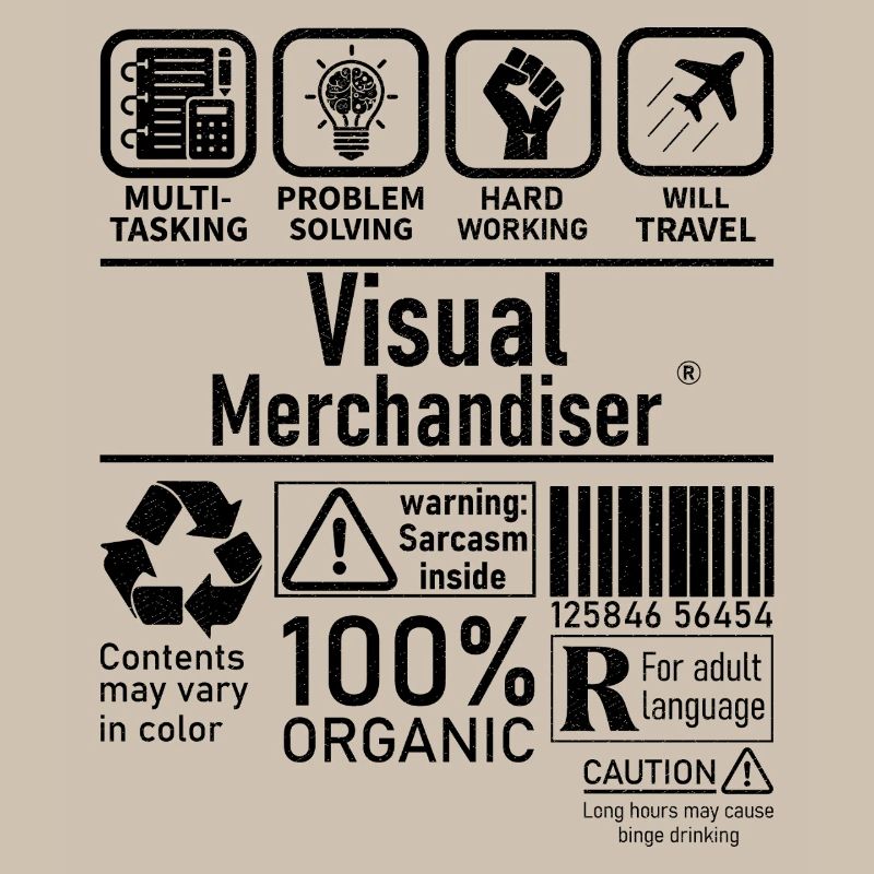 Visual Merchandiser multi tasking problem solving