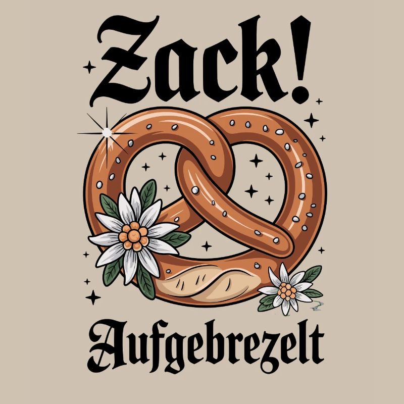 Zack dressed up traditional dirndl replacement