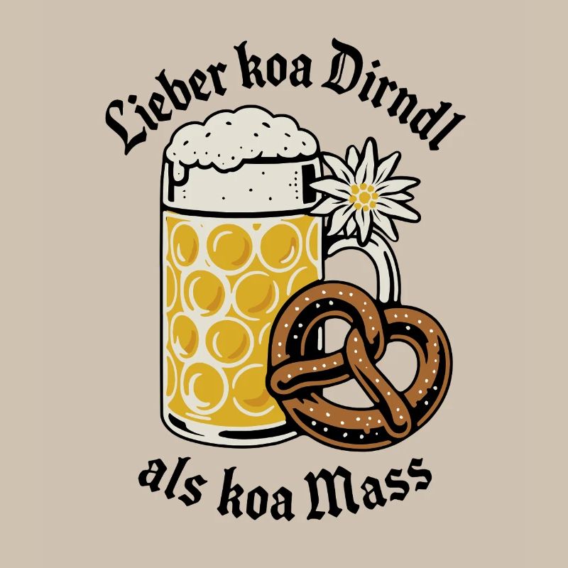 Lieber koa Dirndl als koa Mass - Bier und Gaudí