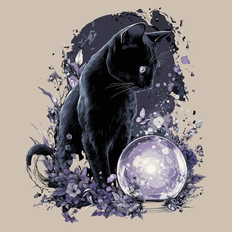 Magic Cat Fortune Teller Magical
