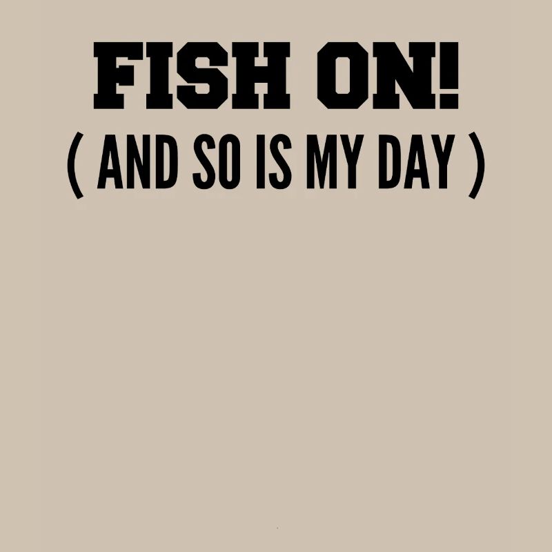 Fisch dran! Oder ist mein Tag am Haken?