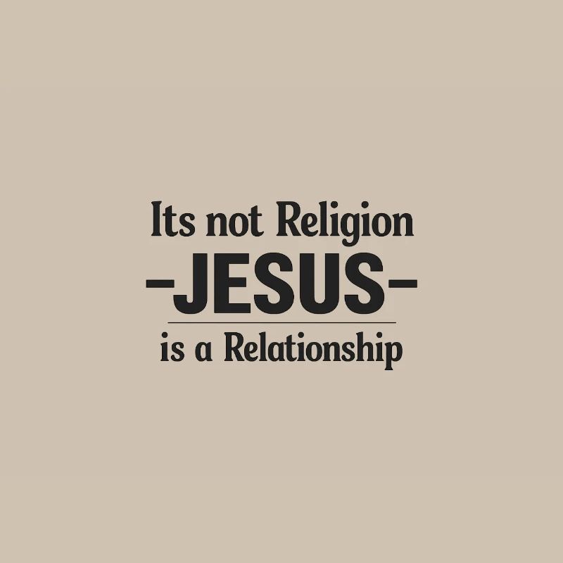 Jésus, c’est une relation