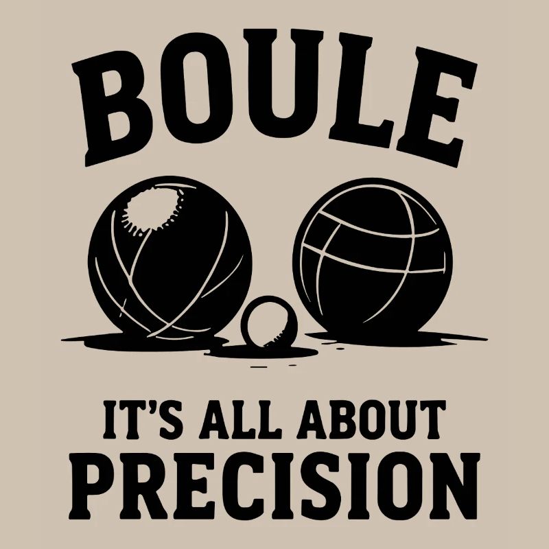 La boule de boule, c’est tout un sport de pétanque de précision